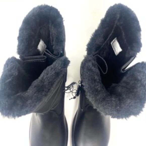 Sporto Janet Thermolite Waterproof Winter Boot Zipper Black Size 6 - Picture 6 of 6